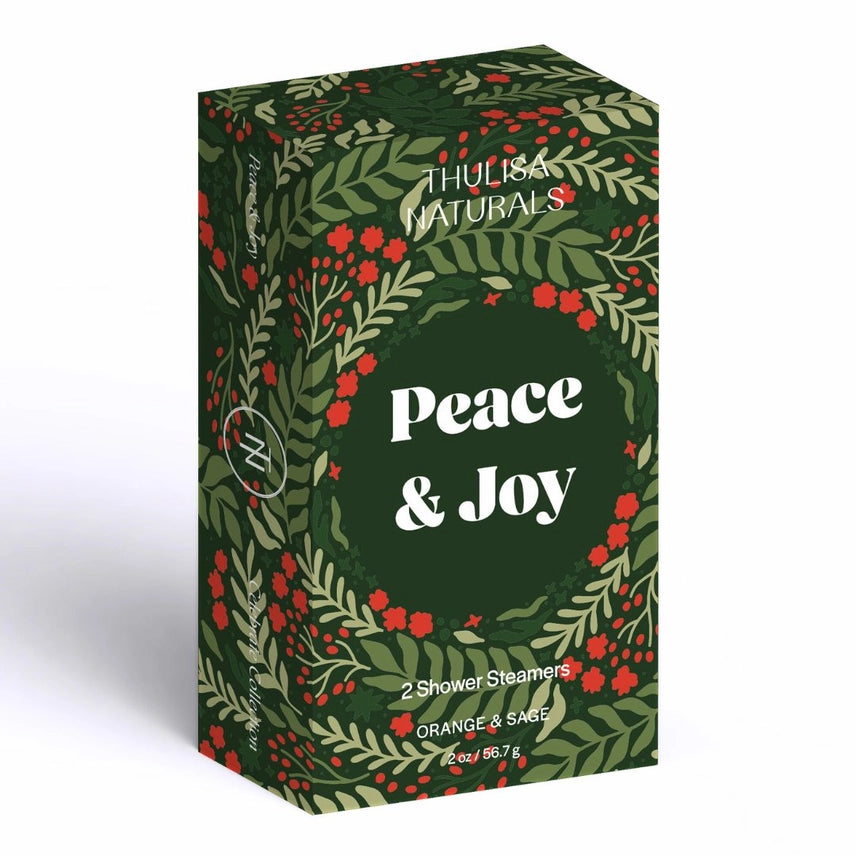 Peace + Joy Shower Steamer Duo | Orange Sage