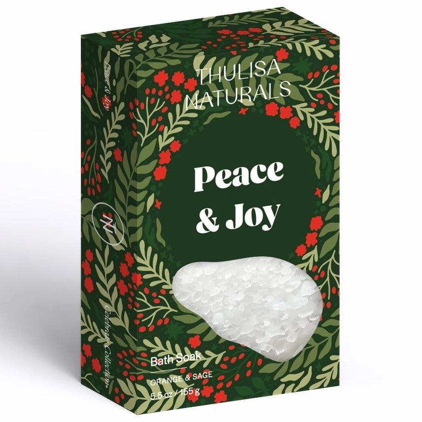 Peace + Joy Magnesium Bath Soak | Orange Sage