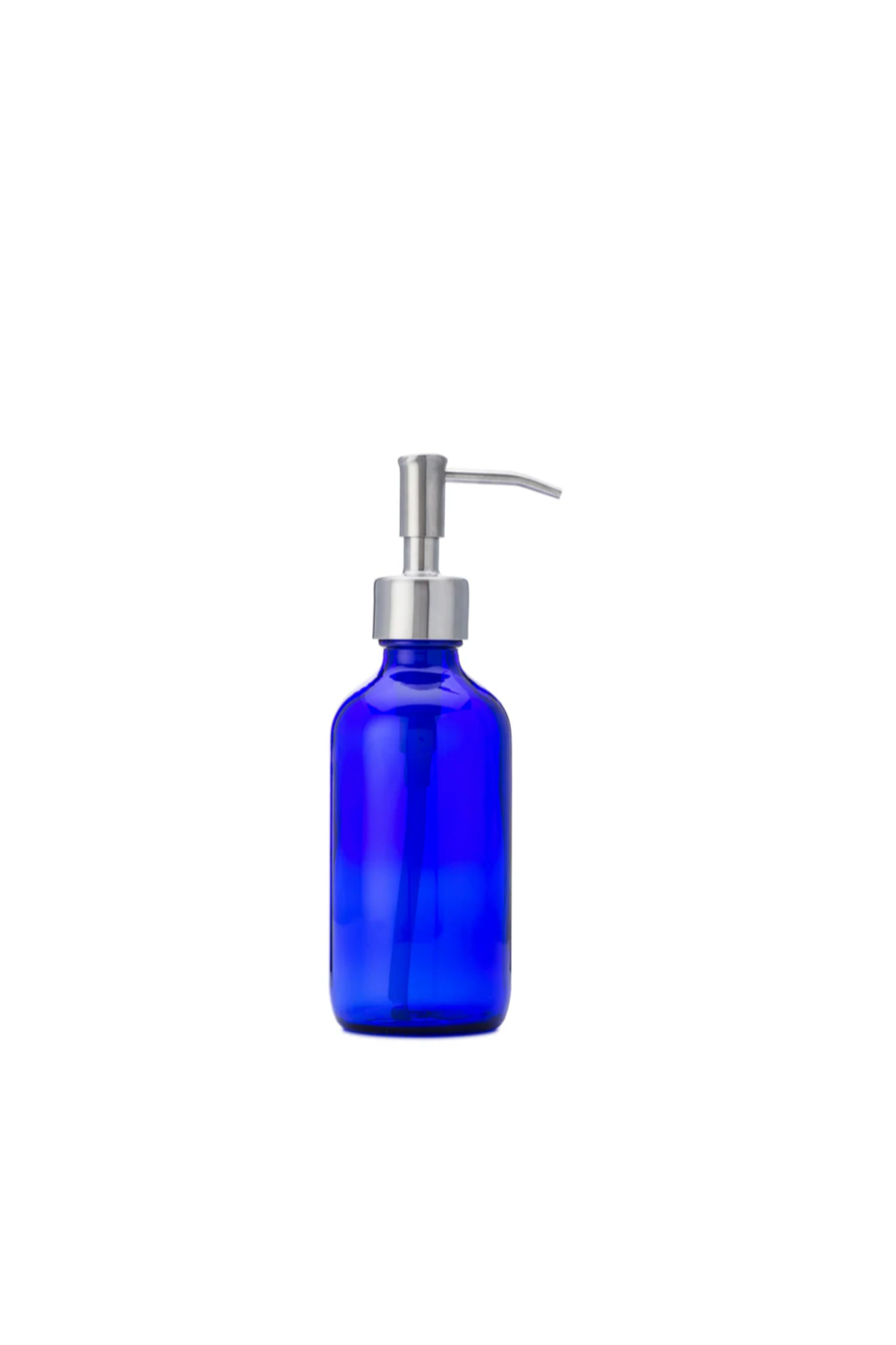 Cobalt Blue Glass Soap + Lotion Dispenser