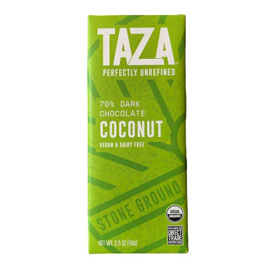 70% Dark Chocolate | Coconut Bar