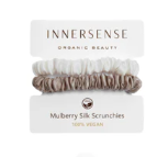 Vegan Mulberry Silk Scrunchies (2 pk)