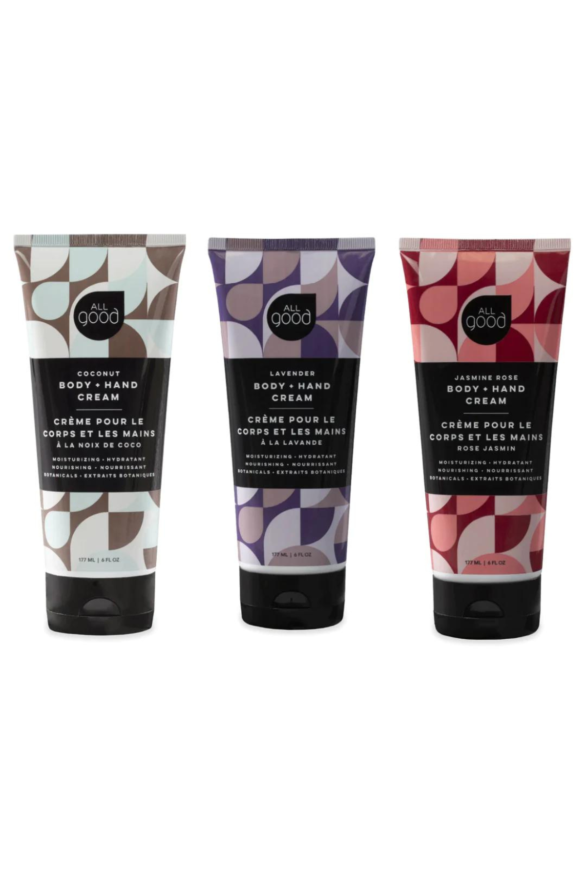 All Good Hand + Body Cream Trio