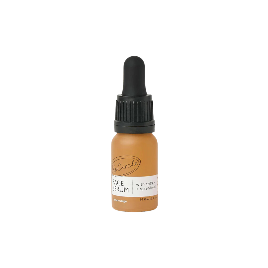 Organic Face Serum with Coffee + Rosehip Oil