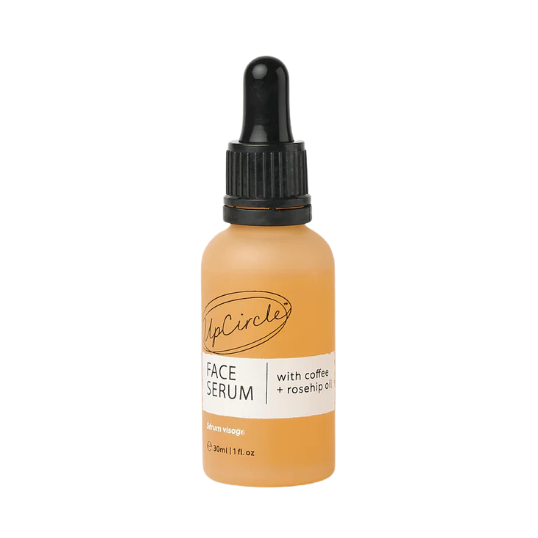 Organic Face Serum with Coffee + Rosehip Oil