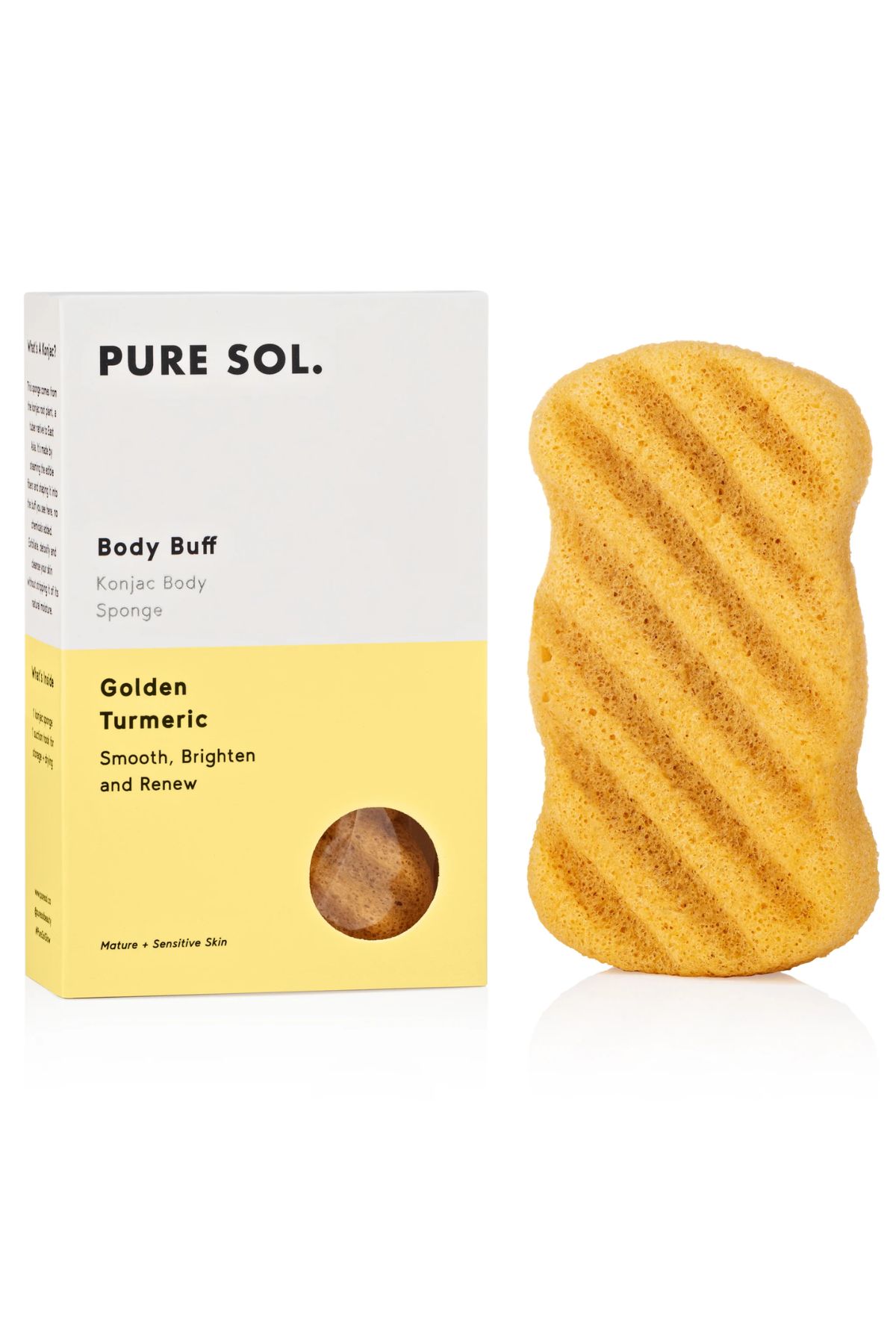 Konjac Body Sponge | Turmeric