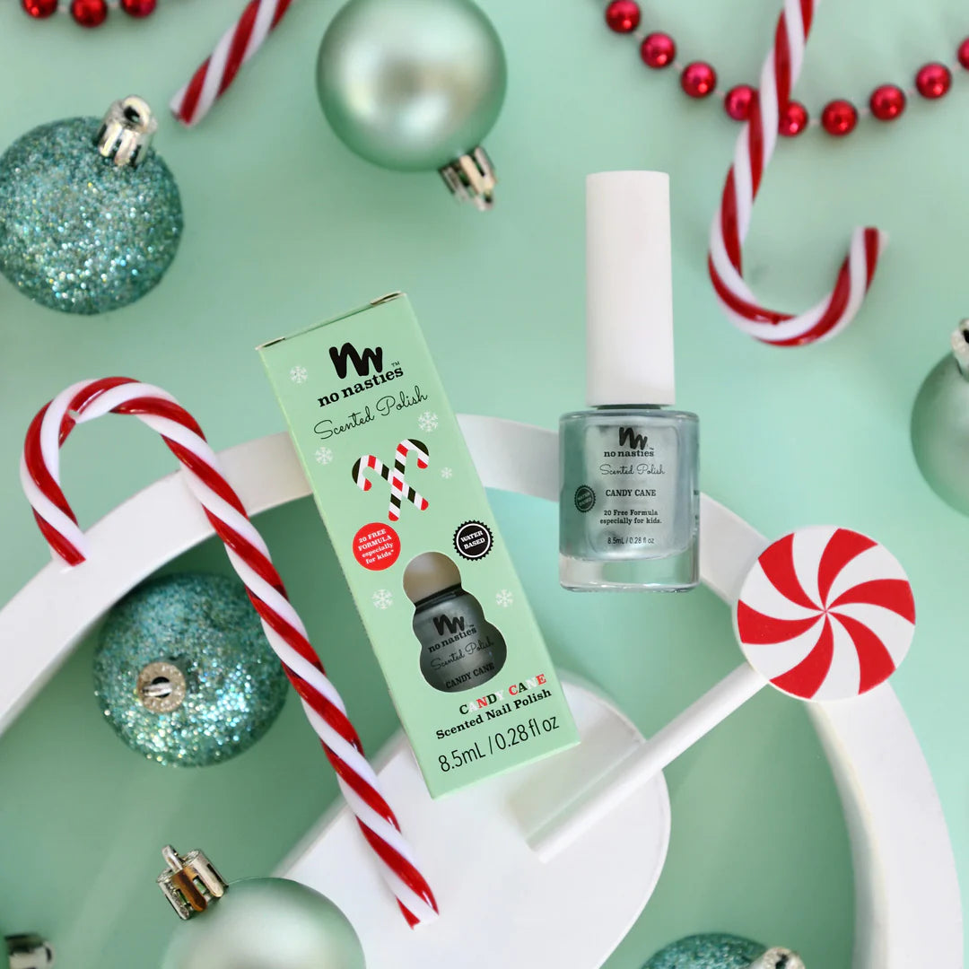 Limited Edition Scented Kids Polish | Candy Cane