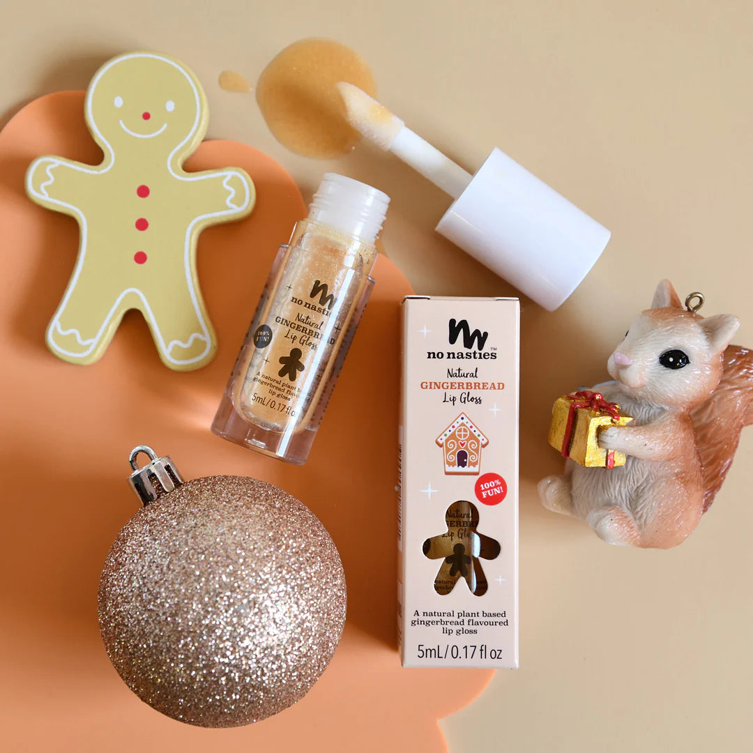 Limited Edition Natural Kids Lip Gloss | Gingerbread