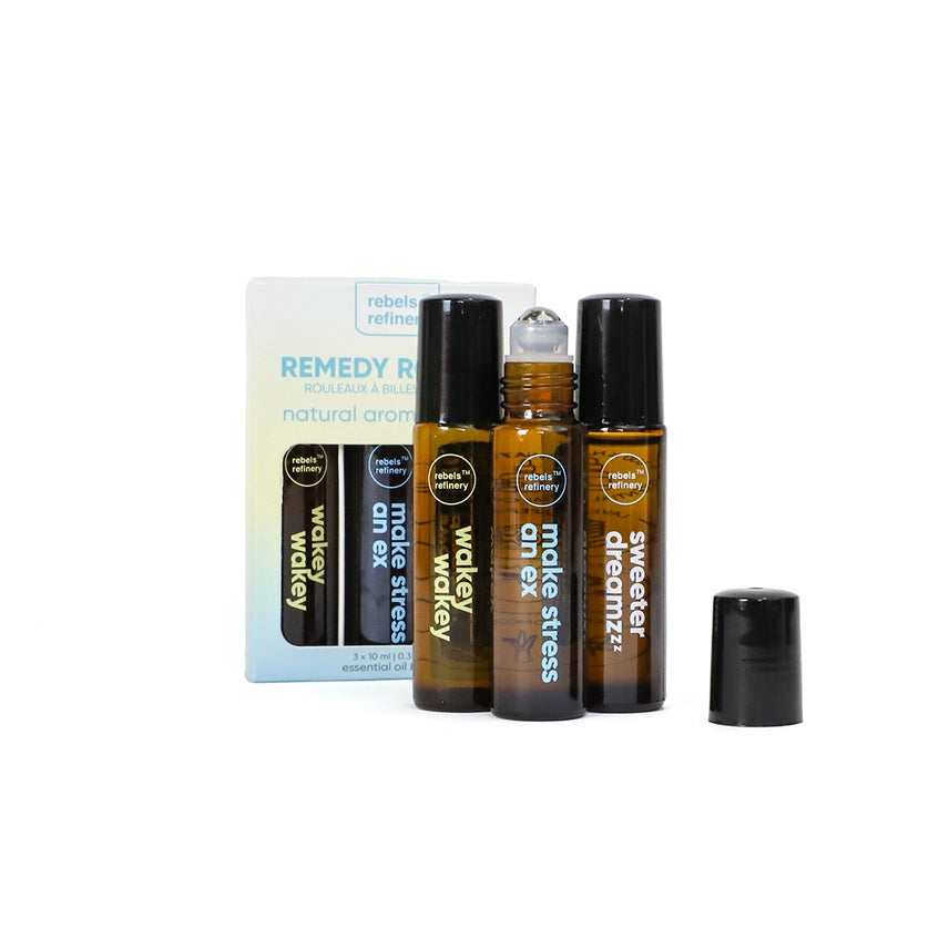 Remedy Roller | 100% Natural Essential Oils Trio