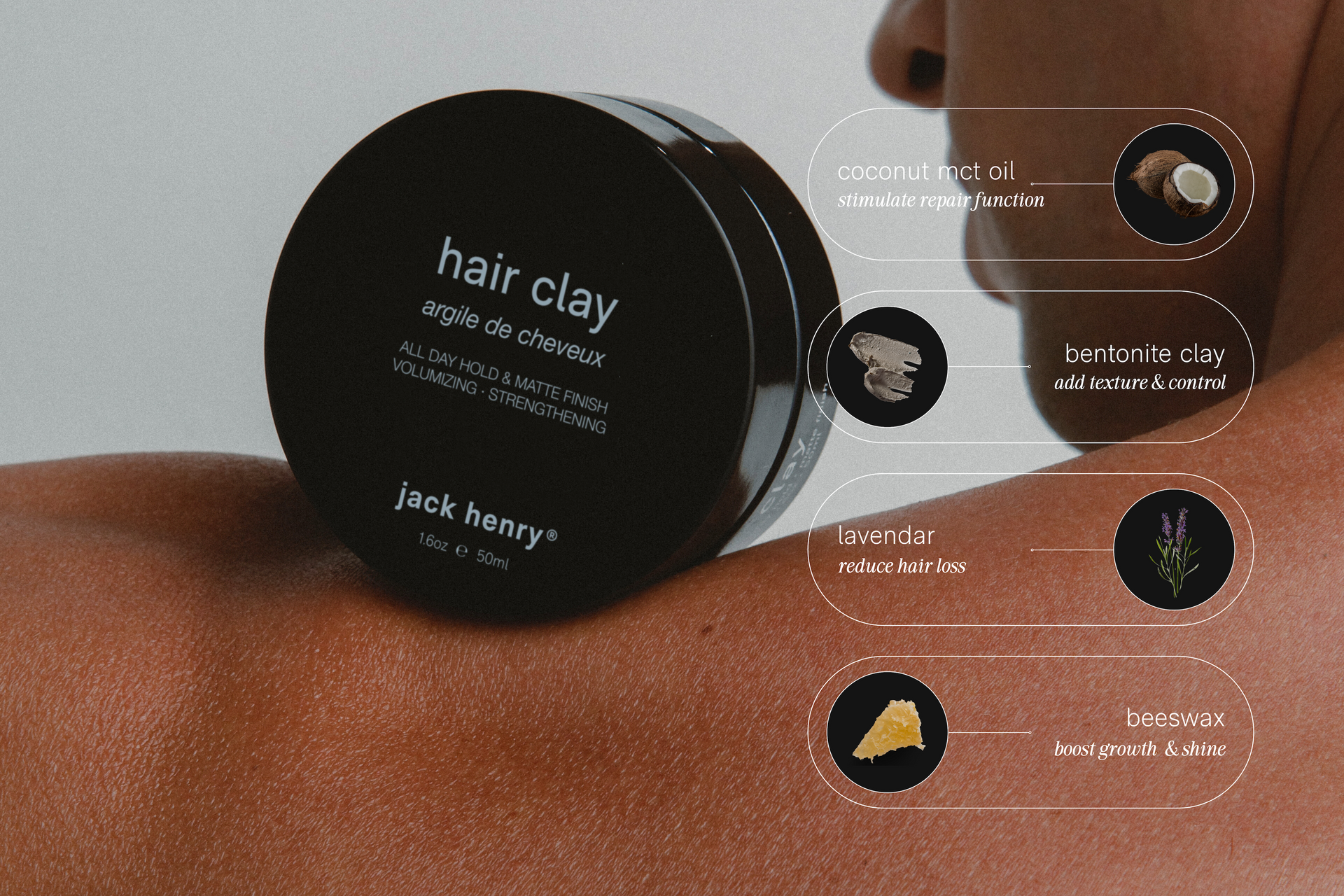 Hair Clay | All-Day Matte Hold